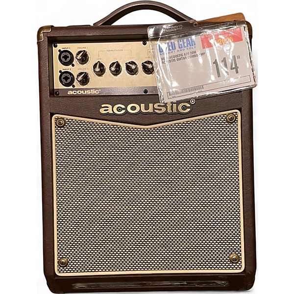 Used Acoustic A20 20W Acoustic Guitar Combo Amp