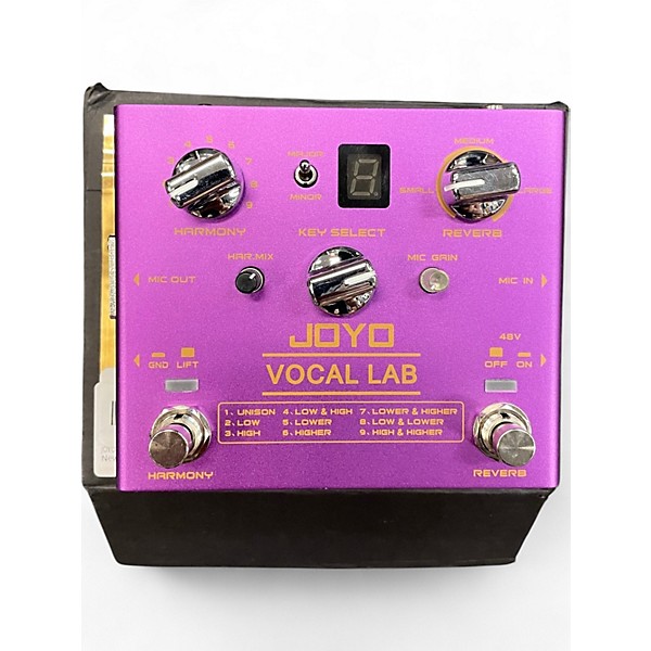 Used Joyo Vocal Lab Effect Pedal