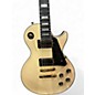 Used Epiphone Les Paul Custom Blackback Pro Antique Ivory Solid Body Electric Guitar