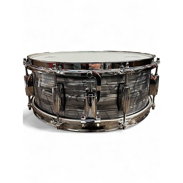 Used Dallas Drum 14X5.5 maple custom Sky Blue Oyster Drum