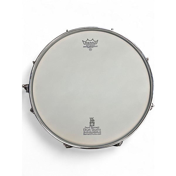 Used Dallas Drum 14X5.5 maple custom Sky Blue Oyster Drum