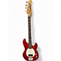 Used Hamer Slammer Metallic Red Electric Bass Guitar thumbnail