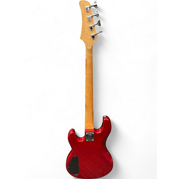 Used Hamer Slammer Metallic Red Electric Bass Guitar