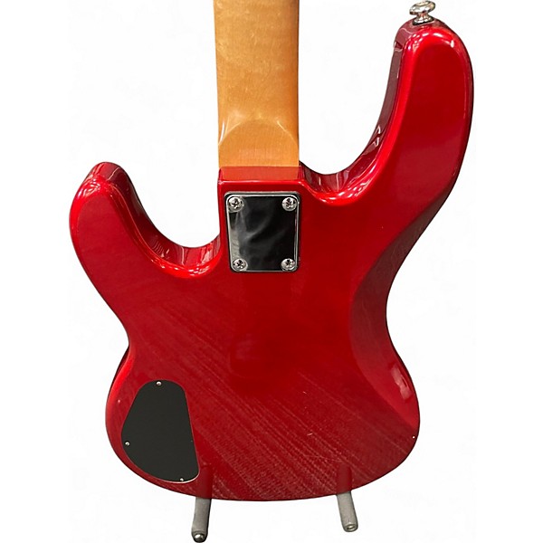 Used Hamer Slammer Metallic Red Electric Bass Guitar