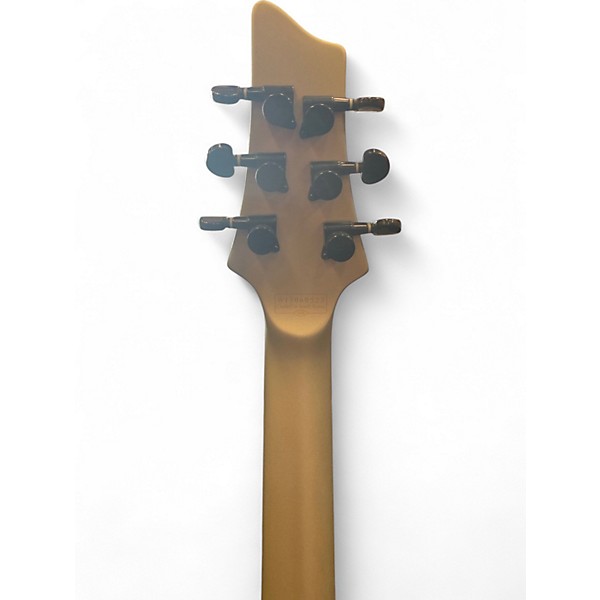 Used Schecter Guitar Research Diamond Series V-1 Platinum rusty gray Solid Body Electric Guitar
