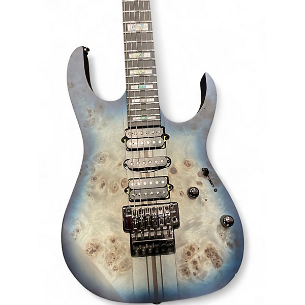 Used Ibanez RGT1270PB COSMIC BLUE STARBURST FLAT Solid Body Electric Guitar
