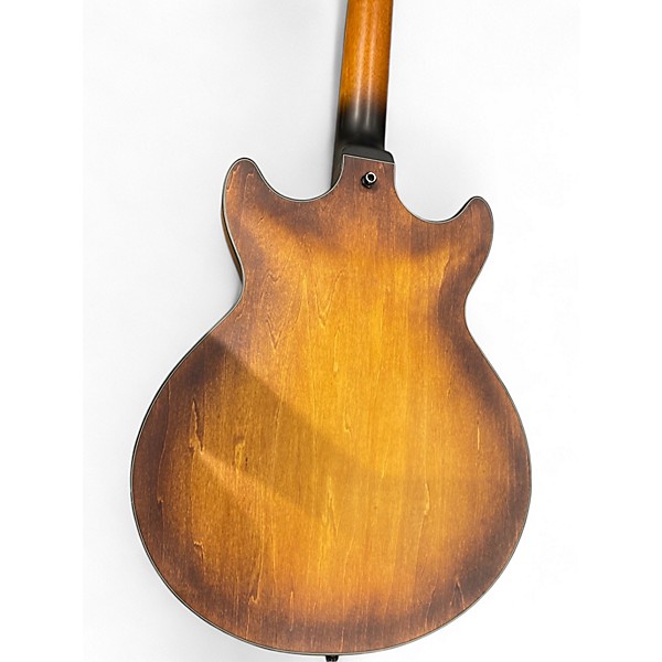 Used Ibanez AM73B Archtop Sunburst Hollow Body Electric Guitar