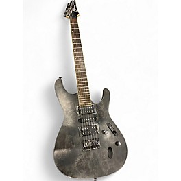 Used Ibanez S771PB Trans Black Solid Body Electric Guitar