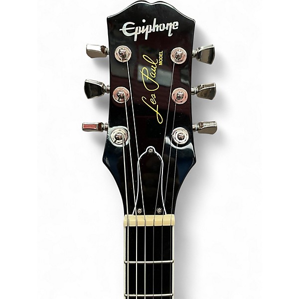 Used Epiphone Les Paul Modern Faded Pelham Blue Solid Body Electric Guitar