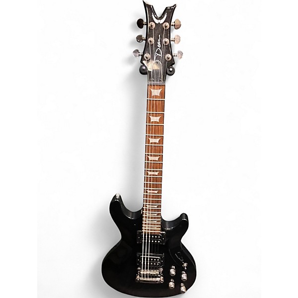 Used Dean Icon X Black Solid Body Electric Guitar