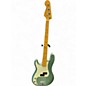 Used Fender American Professional II Precision Bass Left Handed Green Electric Bass Guitar thumbnail