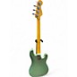 Used Fender American Professional II Precision Bass Left Handed Green Electric Bass Guitar