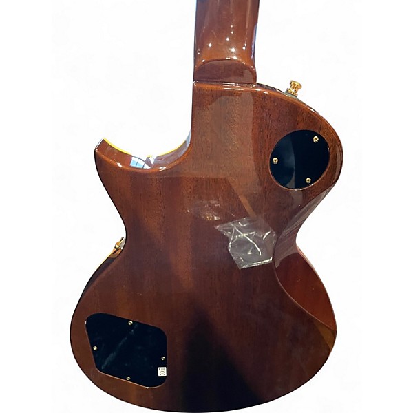 Used 2016 ESP USA Eclipse Tiger Eye BURST Solid Body Electric Guitar