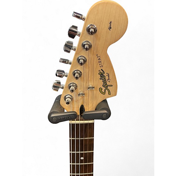 Used Squier Affinity Stratocaster Black Solid Body Electric Guitar