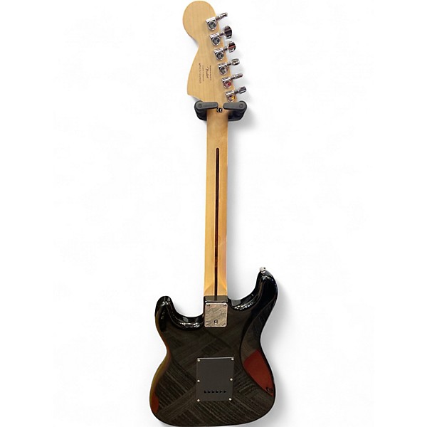 Used Squier Affinity Stratocaster Black Solid Body Electric Guitar