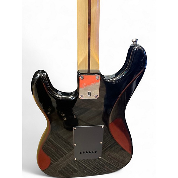 Used Squier Affinity Stratocaster Black Solid Body Electric Guitar