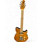 Used Sterling by Music Man Sub AX3 Axis Gold Solid Body Electric Guitar thumbnail