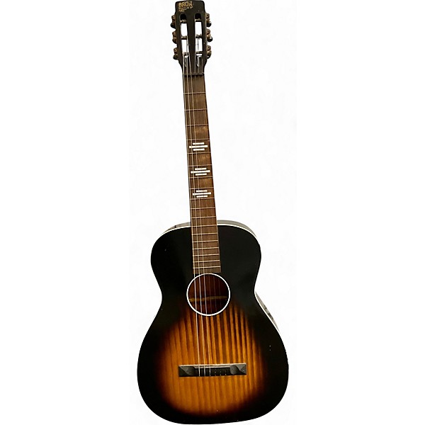 Vintage 1950s Bronson H929 SQUARE NECK PARLOR Sunburst Lap Steel