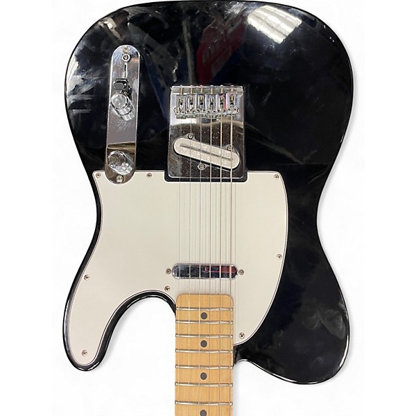 Used 2008 Fender Player Lead II Black Solid Body Electric Guitar