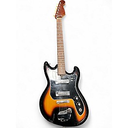 Used Teisco ET-200 2 Color Sunburst Solid Body Electric Guitar