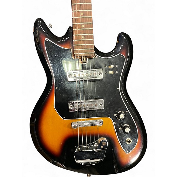 Used Teisco ET-200 2 Color Sunburst Solid Body Electric Guitar