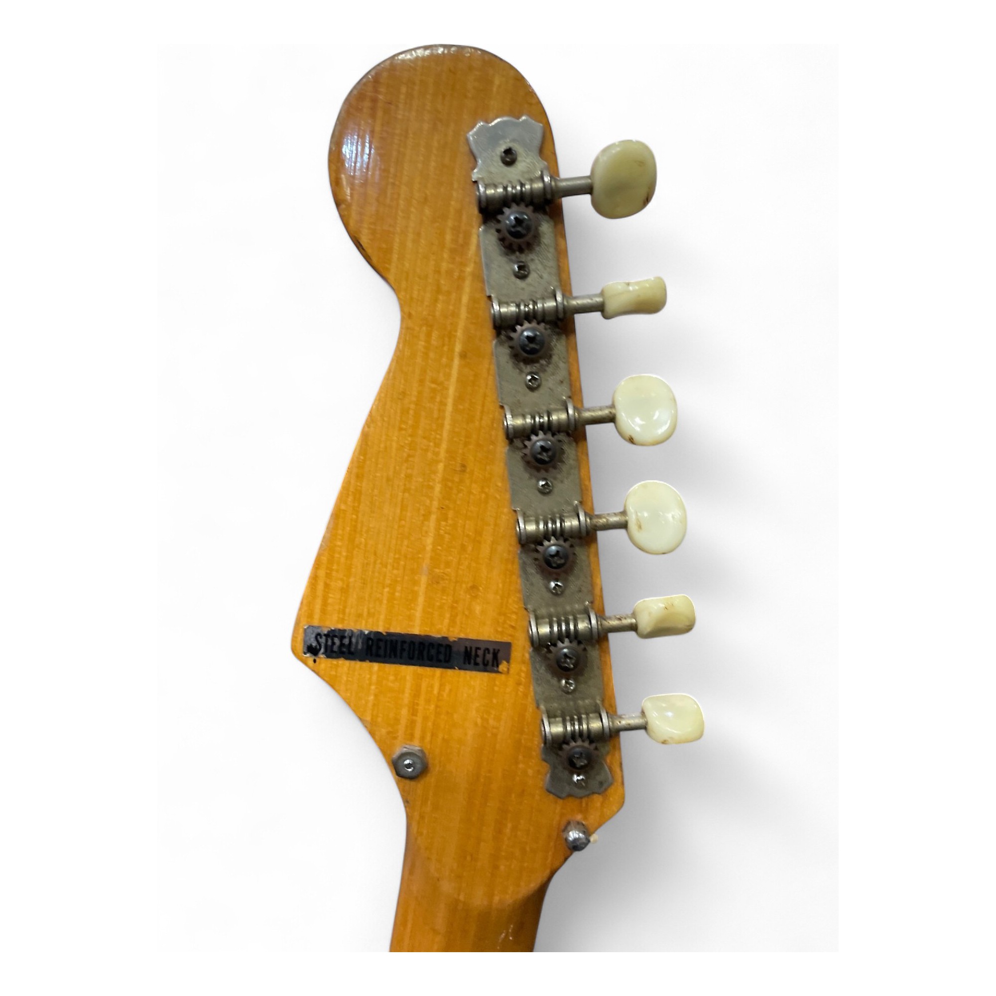 Used Teisco ET-200 2 Color Sunburst Solid Body Electric Guitar 2