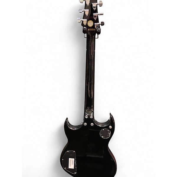 Used Silvertone Paul Stanley Sovereign Special Black Solid Body Electric Guitar