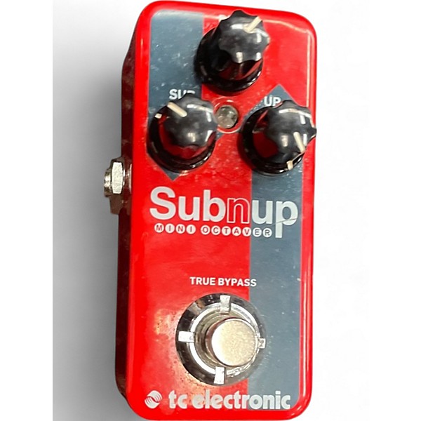 Used TC Electronic Sub N Up Mini Octaver Effect Pedal
