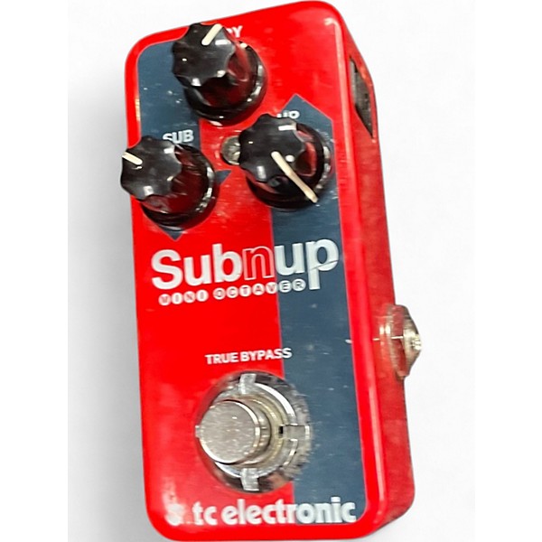 Used TC Electronic Sub N Up Mini Octaver Effect Pedal