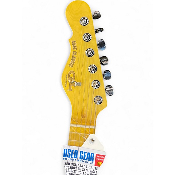 Used G&L asat tribute bluesboy lh semi hollow Sunburst Hollow Body Electric Guitar