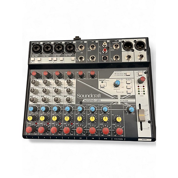 Soundcraft Notepad-12FX アナログミキサー ※ジャンク品 Soundcraft Notepad-12FX 12-Channel Analog Mixer w/ USB I/O+