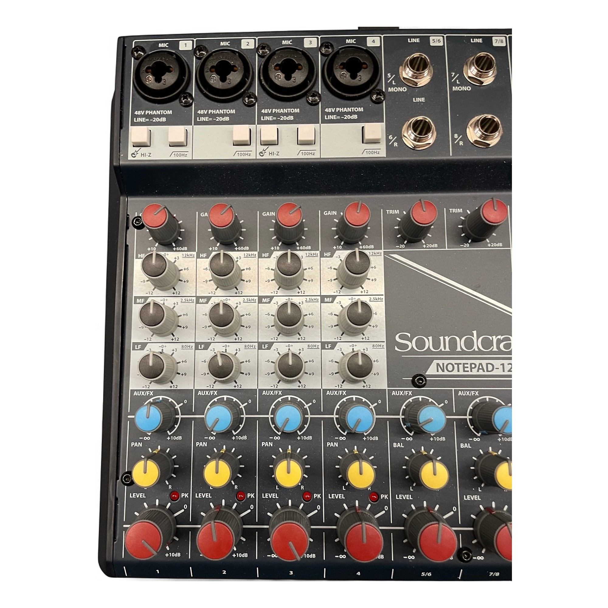 Used Soundcraft NOTEPAD 12FX Unpowered Mixer | Guitar Center
