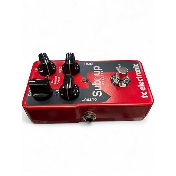 Used TC Electronic Sub N Up Octaver Effect Pedal
