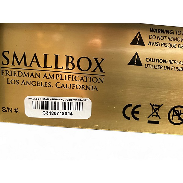 Used Friedman Small Box 50W Tube Guitar Amp Head