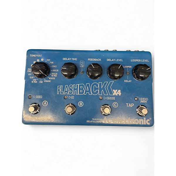 Used TC Electronic Flashback X4 Delay And Looper Effect Pedal