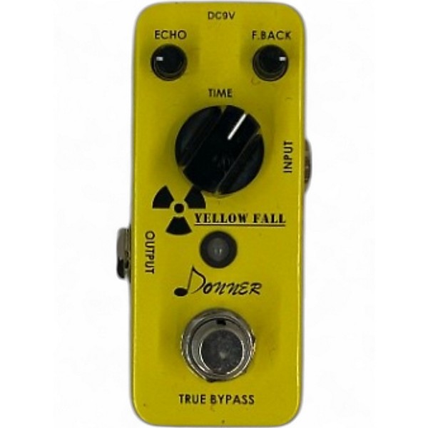 Used Donner YELLOW FALL Effect Pedal