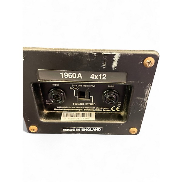 Used Marshall JCM900 LEAD 1960 Guitar Cabinet