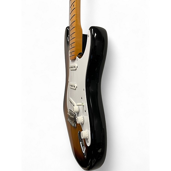 Used Fender 70th Anniversary American Vintage II 1954 Stratocaster 2-Color Sunburst Solid Body Electric Guitar
