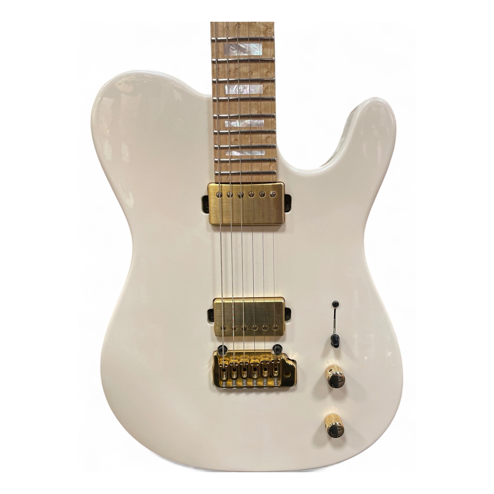 Used Kiesel Solo Olympic Pearl Solid Body Electric Guitar Olympic