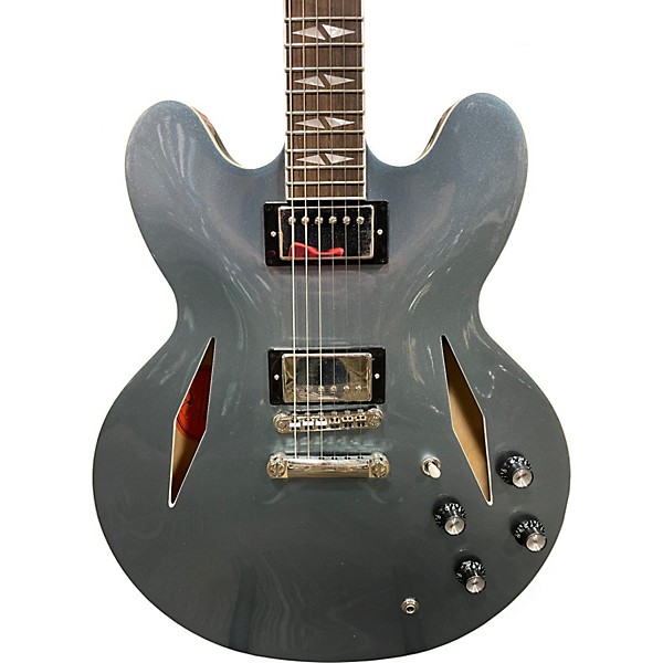 Used 2023 Epiphone Dave Grohl DG-335 Pelham Blue Hollow Body Electric Guitar
