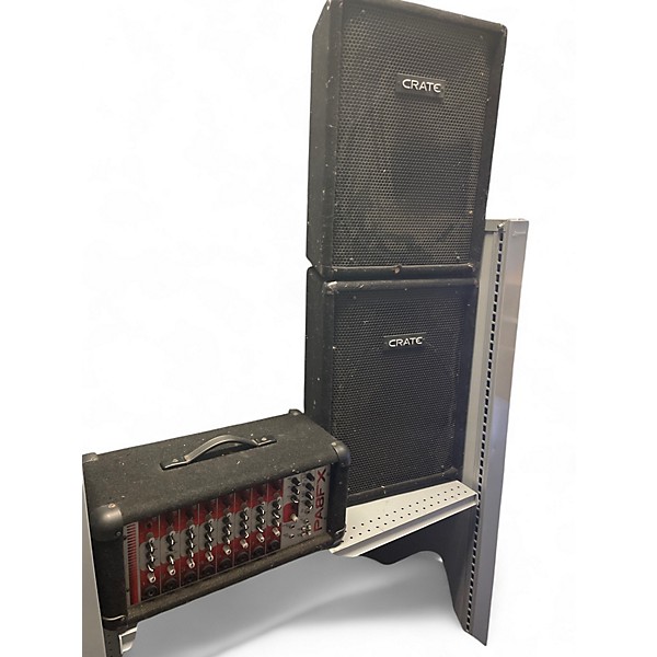 Used Crate PA8FX W/ Passive Crate Speakers Sound Package