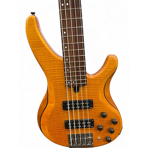 Used Yamaha trbx605fm 2 Tone Sunburst Electric Bass Guitar
