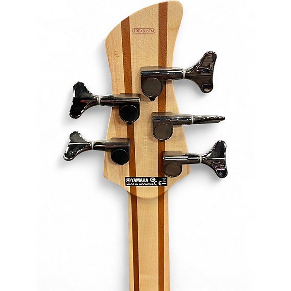 Used Yamaha trbx605fm 2 Tone Sunburst Electric Bass Guitar