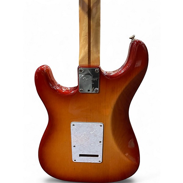 Used Fender AM STANDARD STRAT TR CHERRY BURST Solid Body Electric Guitar