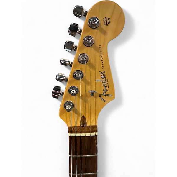 Used Fender AM STANDARD STRAT TR CHERRY BURST Solid Body Electric Guitar