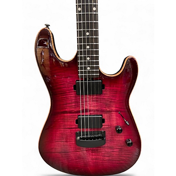 Used 2025 Ernie Ball Music Man Sabre HT Raspberry Burst Solid Body Electric Guitar