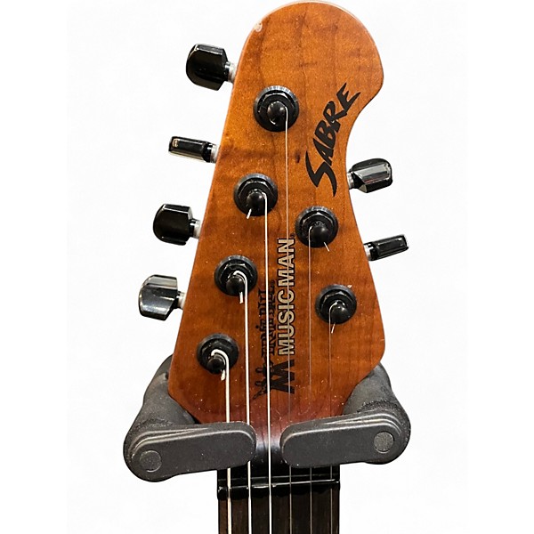 Used 2025 Ernie Ball Music Man Sabre HT Raspberry Burst Solid Body Electric Guitar