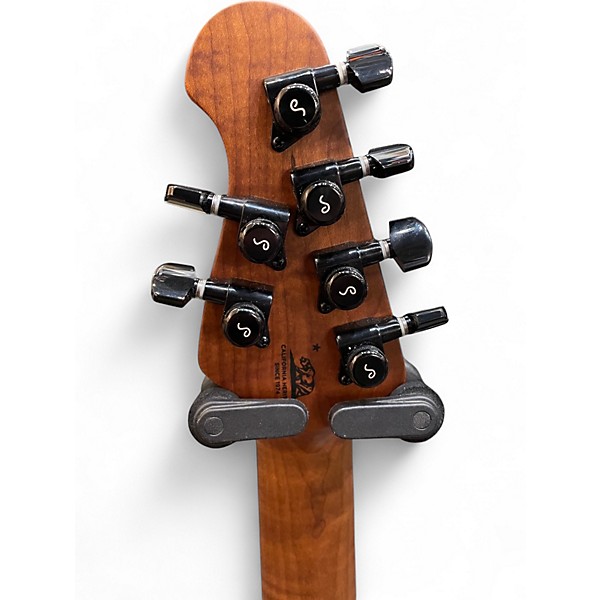 Used 2025 Ernie Ball Music Man Sabre HT Raspberry Burst Solid Body Electric Guitar