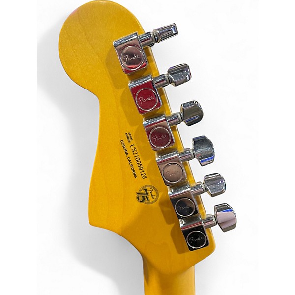 Used 2021 Fender American Professional II Jazzmaster DARK NIGHT Solid Body Electric Guitar