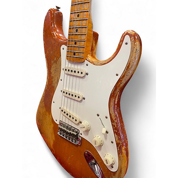 Used 2022 Fender 2022 LTD custom shop red hot stratocaster sherl SHERL Solid Body Electric Guitar